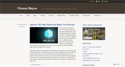 Desktop Screenshot of fitnesswayne.com